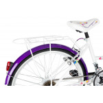 Detský bicykel 24 Kands Laguna Giulieta Bielo-fialový